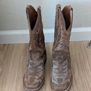 Johnny Ringo Brown Western Cowboy Boots